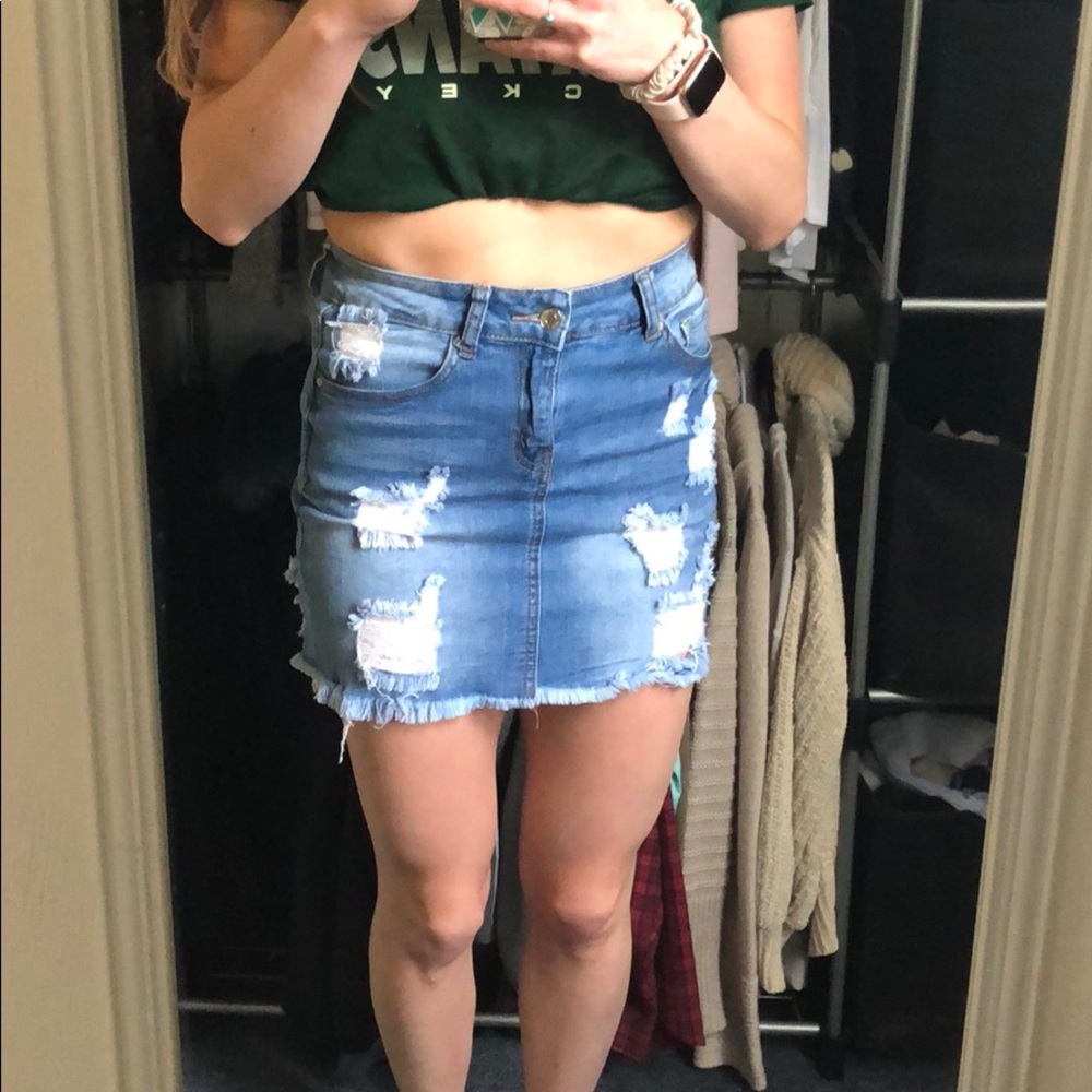 Denim Skirt